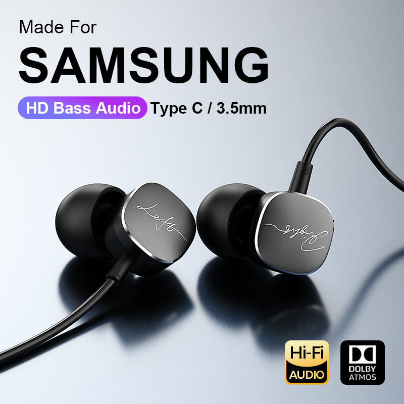 Wired Earphone Lightning - Słuchawki przewodowe Samsung Type C HiFi