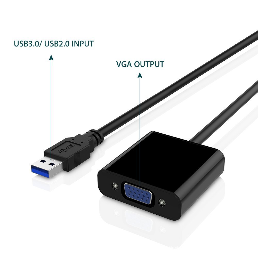 Adapter USB 3.0 do VGA, konwer – Tablet Lap Desk recenzja i cena