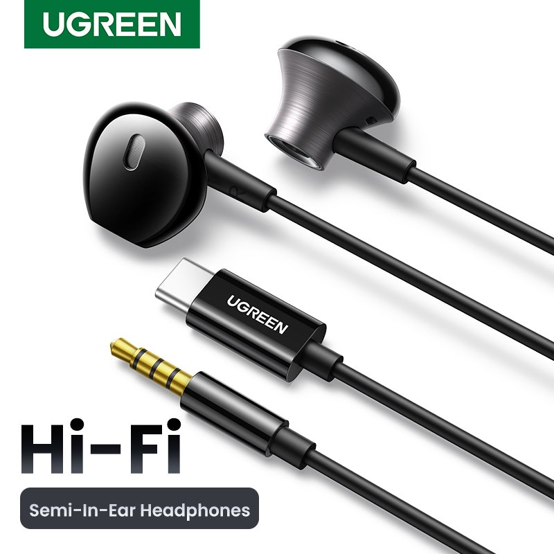 UGREEN Półotwarte przewodowe s – Wired Earphone Lightning recenzja i cena