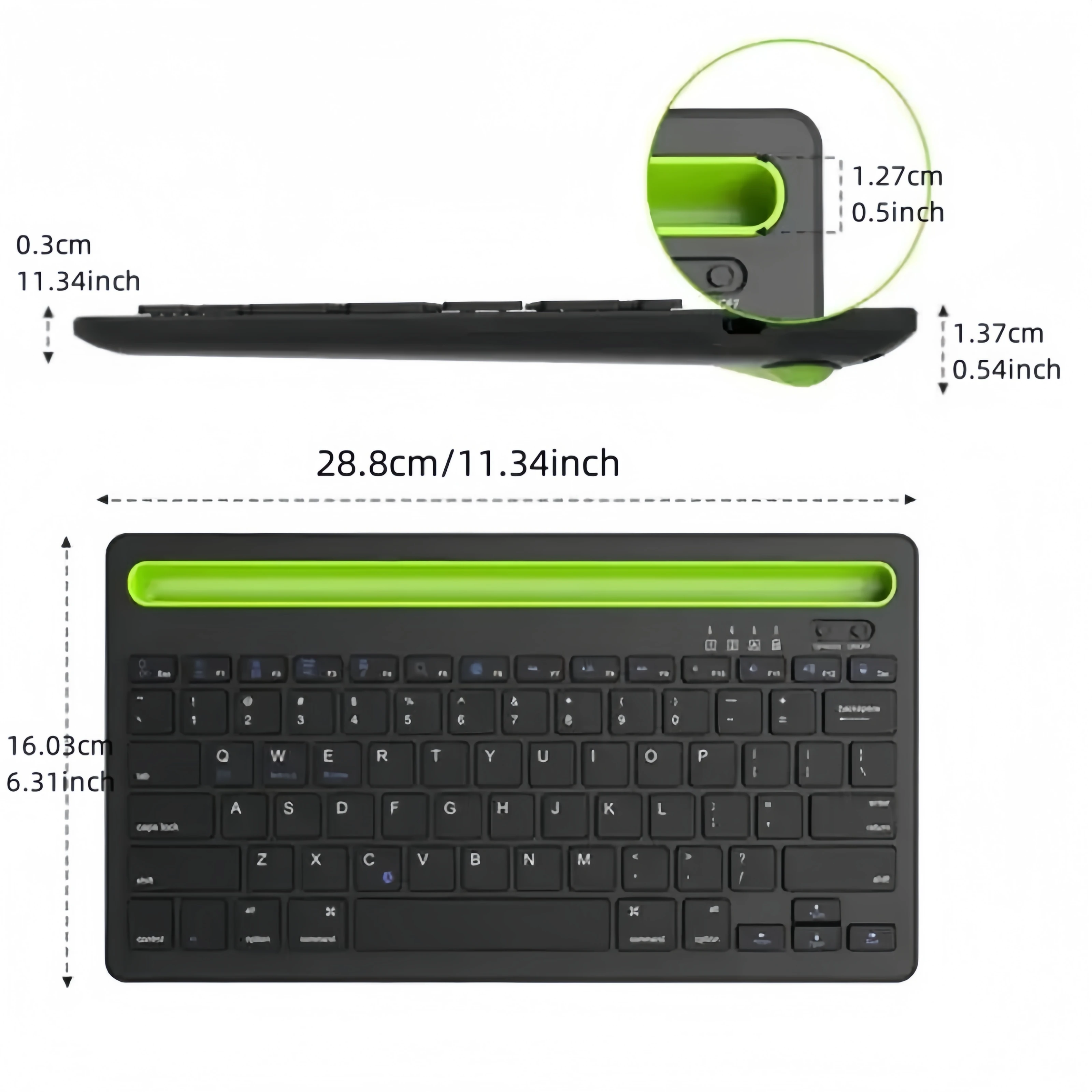 Bezprzewodowa klawiatura Bluet – Android Tablet Gaming Accessories recenzja i cena