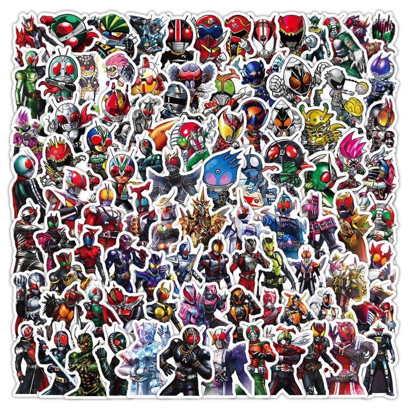 103 szt. Naklejki Kamen Rider  – Tablet Cute Accessories recenzja i cena